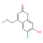 6-Chloro-7-hydroxy-4-(methoxymethyl)-2H-chromen-2-one