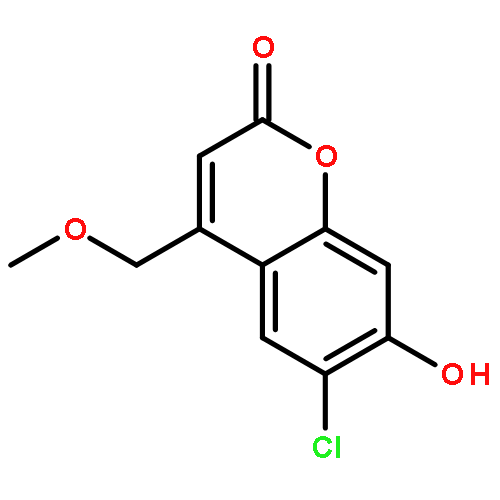 6-Chloro-7-hydroxy-4-(methoxymethyl)-2H-chromen-2-one