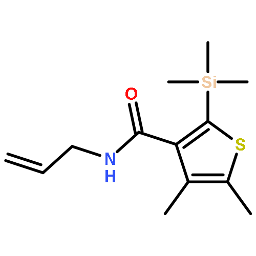 3-Thiophenecarboxamide,4,5-dimethyl-N-2-propen-1-yl-2-(trimethylsilyl)-