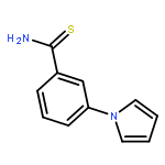 Benzenecarbothioamide,3-(1H-pyrrol-1-yl)-