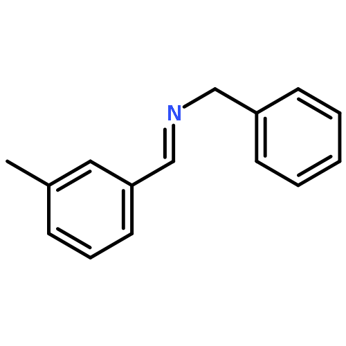 Benzenemethanamine, N-[(3-methylphenyl)methylene]-