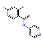 BENZAMIDE, 2,4-DIFLUORO-N-4-PYRIDINYL-