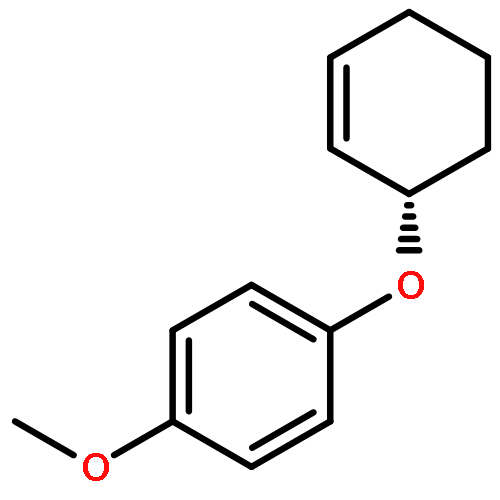 Benzene, 1-[(1S)-2-cyclohexen-1-yloxy]-4-methoxy-