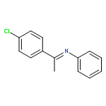 Benzenamine, N-[1-(4-chlorophenyl)ethylidene]-