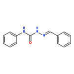 Hydrazinecarboxamide, N-phenyl-2-(phenylmethylene)-