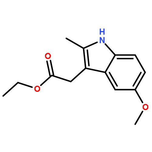 Ethyl 2-(5-methoxy-2-methyl-1H-indol-3-yl)acetate