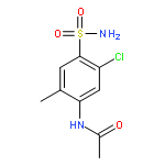 N-(5-Chloro-2-methyl-4-sulfamoylphenyl)acetamide