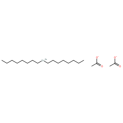 Acetic acid,1,1'-(dioctylstannylene) ester