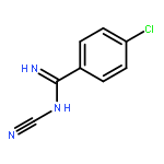 Benzenecarboximidamide, 4-chloro-N-cyano-