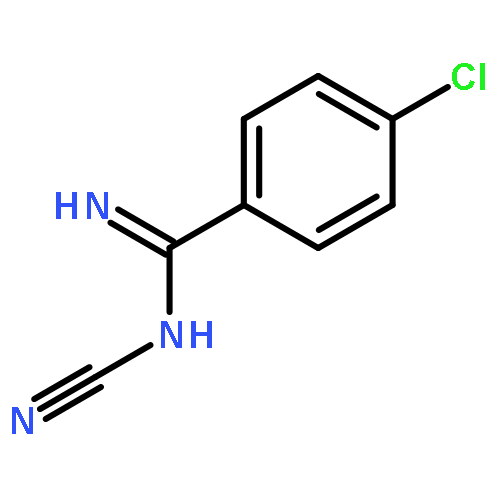 Benzenecarboximidamide, 4-chloro-N-cyano-