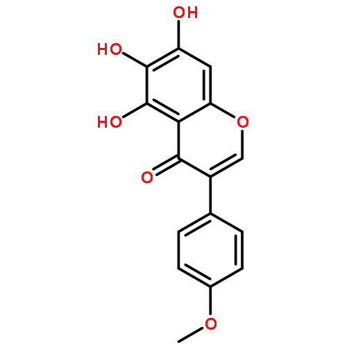 4H-1-Benzopyran-4-one, 5,6,7-trihydroxy-3-(4-methoxyphenyl)-