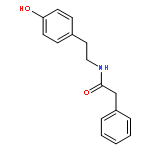 Benzeneacetamide, N-[2-(4-hydroxyphenyl)ethyl]-