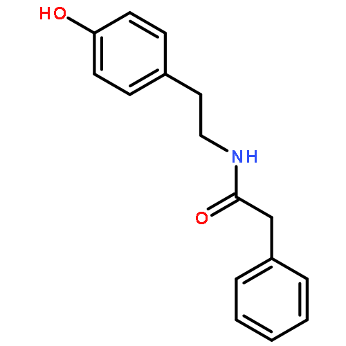 Benzeneacetamide, N-[2-(4-hydroxyphenyl)ethyl]-