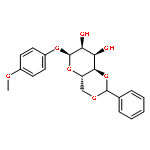 b-D-Galactopyranoside,4-methoxyphenyl 4,6-O-[(S)-phenylmethylene]-