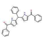 Methanone, [(phenylmethylene)di-1H-pyrrole-5,2-diyl]bis[phenyl-