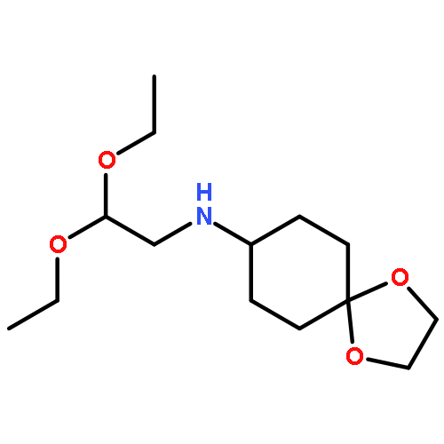 N-(2,2-Diethoxyethyl)-1,4-dioxaspiro[4.5]decan-8-amine