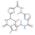 (4R,11R,18R)-11-Isopropyl-4,7,18-trimethyl-6-oxa-13,20-dithia-3,10,17,22,23,24-hexaazatetracyclo[17.2.1.1(5,8).1(12,15)]tetracosa-1(21),5(24),7,12(23),14,19(22)-hexaene-2,9,16-trione