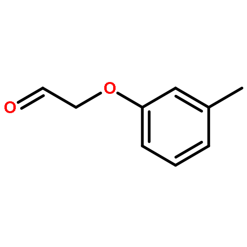 Acetaldehyde, (3-methylphenoxy)- (9CI)