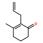 2-Cyclohexen-1-one, 3-methyl-2-(2-propenyl)-