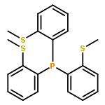 Phosphine, tris[2-(methylthio)phenyl]-