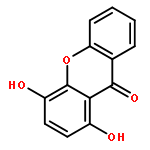 9H-Xanthen-9-one, 1,4-dihydroxy-