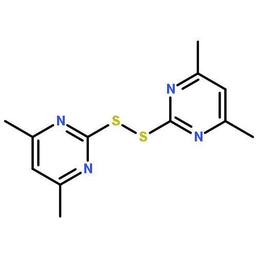 Pyrimidine, 2,2'-dithiobis[4,6-dimethyl-