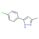 1H-Pyrazole, 3-(4-chlorophenyl)-5-methyl-