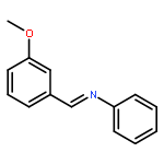 Benzenamine, N-[(3-methoxyphenyl)methylene]-