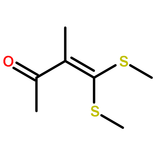 3-Buten-2-one, 3-methyl-4,4-bis(methylthio)-