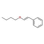 Benzene, (2-butoxyethenyl)-