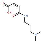 (2Z)-4-{[3-(dimethylamino)propyl]amino}-4-oxobut-2-enoic acid