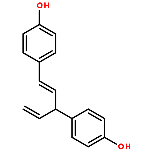 Phenol,4,4'-[(1E,3S)-3-ethenyl-1-propene-1,3-diyl]bis-