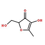 4-hydroxy-2-(hydroxymethyl)-5-methylfuran-3(2H)-one