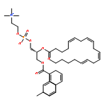 3,5,9-Trioxa-4-phosphanonacosa-14,17,20,23-tetraen-1-aminium,4-hydroxy-N,N,N-trimethyl-10-oxo-7-[[(5Z,8Z,11Z,14Z)-1-oxo-5,8,11,14-eicosatetraenyl]oxy]-,inner salt, 4-oxide, (7R,14Z,17Z,20Z,23Z)-