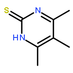 2(1H)-Pyrimidinethione,4,5,6-trimethyl-