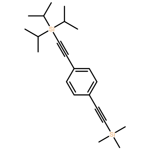 Triisopropyl((4-((trimethylsilyl)ethynyl)phenyl)ethynyl)silane