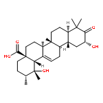 2α,19α-Dihydroxy-3-oxo-urs-12-en-28-oic acid