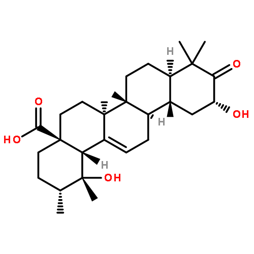 2α,19α-Dihydroxy-3-oxo-urs-12-en-28-oic acid