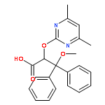 (S)-2-(4,6-Dimethylpyrimidin-2-yloxy)-3-methoxy-3,3-diphenylpropanoic acid