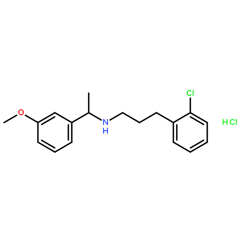 3-(2-Chlorophenyl)-N-[1(R)-(3-methoxyphenyl)ethyl]propylamine hydrochloride