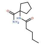 1-Pentanamidocyclopentanecarboxamide