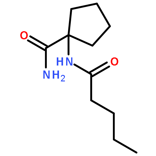 1-Pentanamidocyclopentanecarboxamide