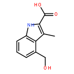 4-(hydroxymethyl)-3-methyl-1H-Indole-2-carboxylic acid