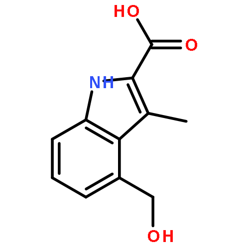 4-(hydroxymethyl)-3-methyl-1H-Indole-2-carboxylic acid