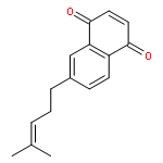 1,4-Naphthalenedione, 6-(4-methyl-3-pentenyl)-