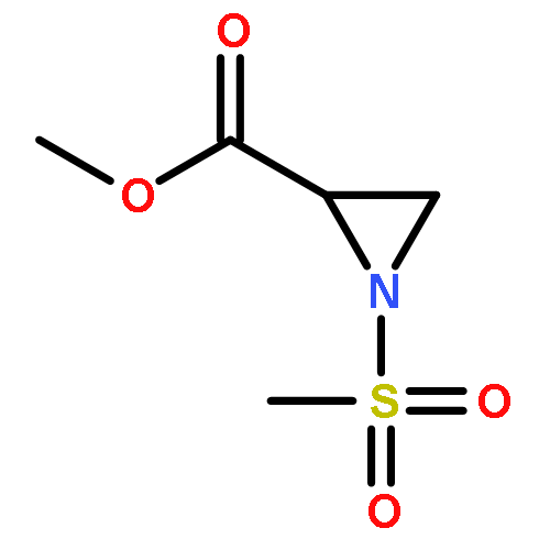 2-Aziridinecarboxylic acid, 1-(methylsulfonyl)-, methyl ester