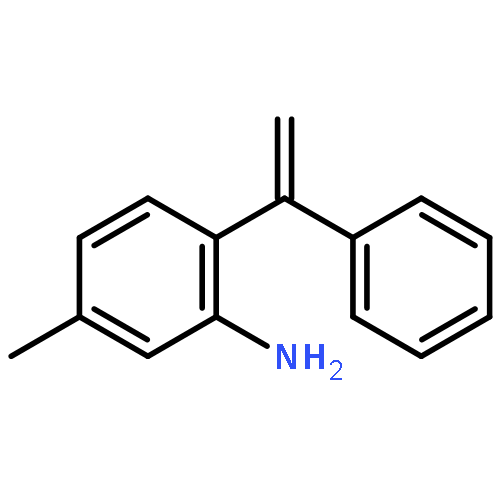 Benzenamine, 5-methyl-2-(1-phenylethenyl)-