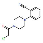 Piperazine, 1-(chloroacetyl)-4-(2-cyanophenyl)-