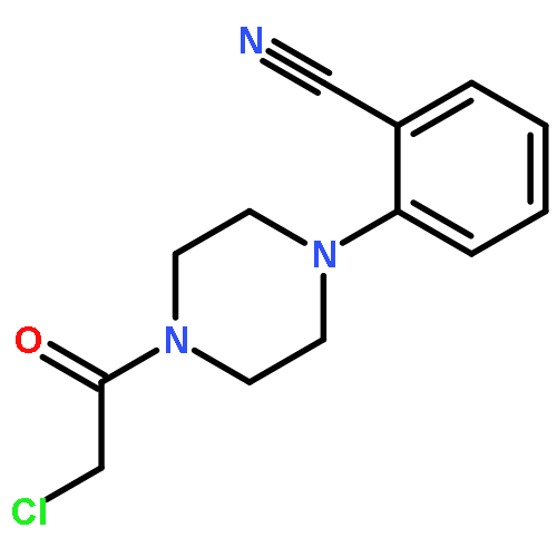 Piperazine, 1-(chloroacetyl)-4-(2-cyanophenyl)-