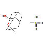 2-Oxatricyclo[3.3.1.13,7]decan-1-ol, 3-methyl-, methanesulfonate